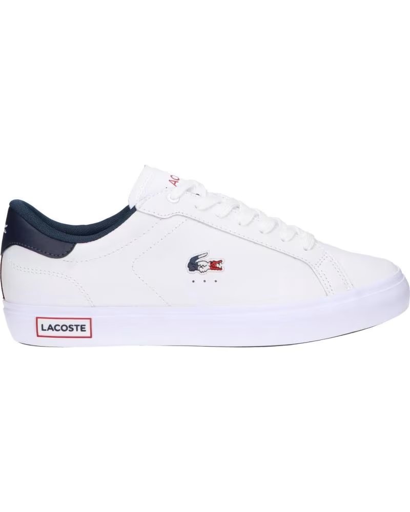 Lacoste 43SMA0034 Powercourt 407 Wht-nvy-red