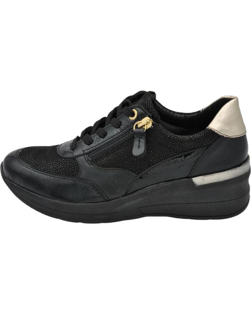 Sapatilhas de Mulher LUMEL GUANT LUMEL - SNEAKER DEPORTIVO URBANO APERTURA CORDONES PLANTI BLACK 908-858