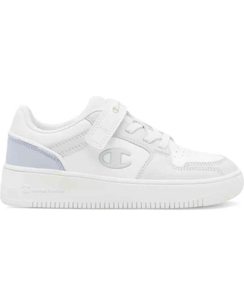ZAPATILLAS CASUAL CHAMPION REBOUND 2.0 BLANCAS PARA NIÑOS WHITE