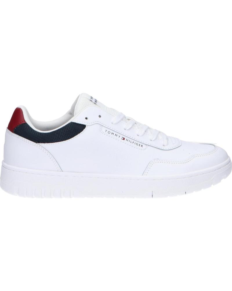 Deportivas de Hombre TOMMY HILFIGER FM0FM05369 BASKET CORE LITE LTH YBS WHITE