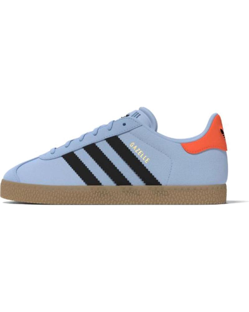 Deportivas de Mujer y Niña y Niño ADIDAS MODELO GAZELLE J COLO AZUL AZUL