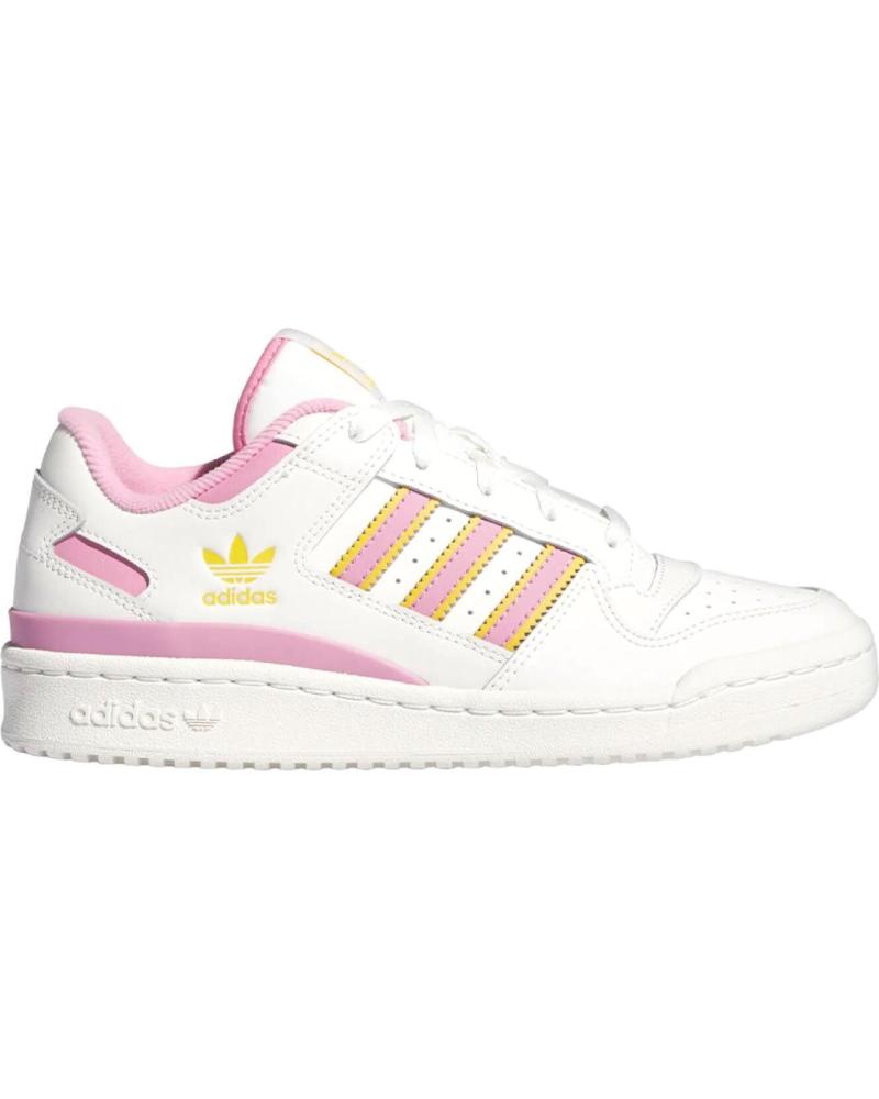 Deportivas de Mujer ADIDAS ZAPATILLAS ORIGINALS MUJER FORUM LOW CL W BLANUB-ROSGOZ-CHISPA