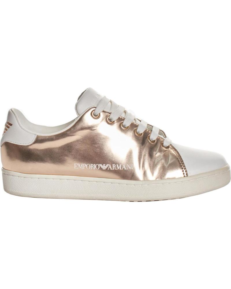 Deportivas de Mujer EMPORIO ARMANI ZAPATILLAS DEPORTIVAS X3X061 MUJER ORO ROSA