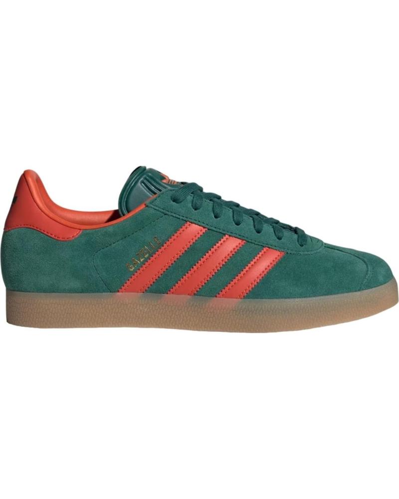 Deportivas de Mujer y Hombre y Niña y Niño ADIDAS - ZAPATILLAS VERDES UNISEX - GAZELLE 40