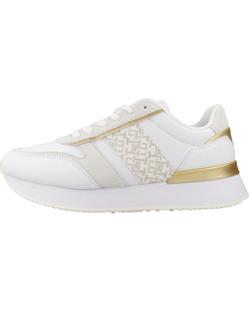 Deportivas de Mujer TOMMY HILFIGER ZAPATILLAS MUJER MODELO LUX MONOGRAM RUNNER COLOR BLANCO 0K4