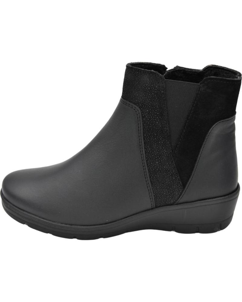 Botins de Mulher LUMEL GUANT LUMEL - BOTIN CON CREMALLERA Y ELASTICO LATERAL LIGEROS CO BLACK 738-528
