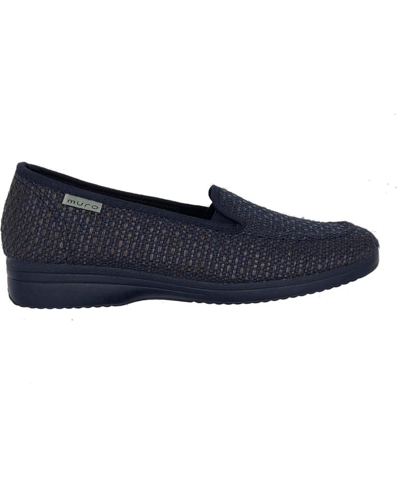 Sapatos de Mulher GARRIDO MURO MOSASIN LONA MUJER MARINO