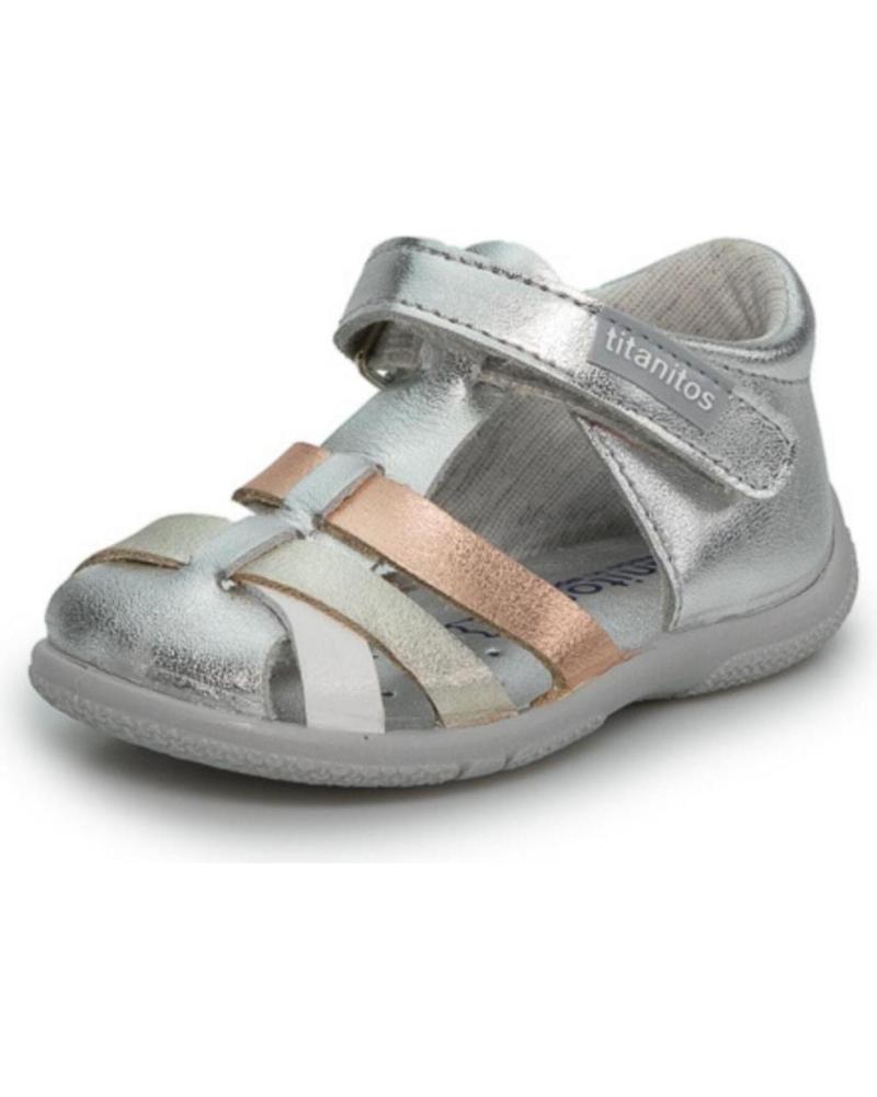 Sandalias de Niña TITANITOS SANDALIAS PLATA