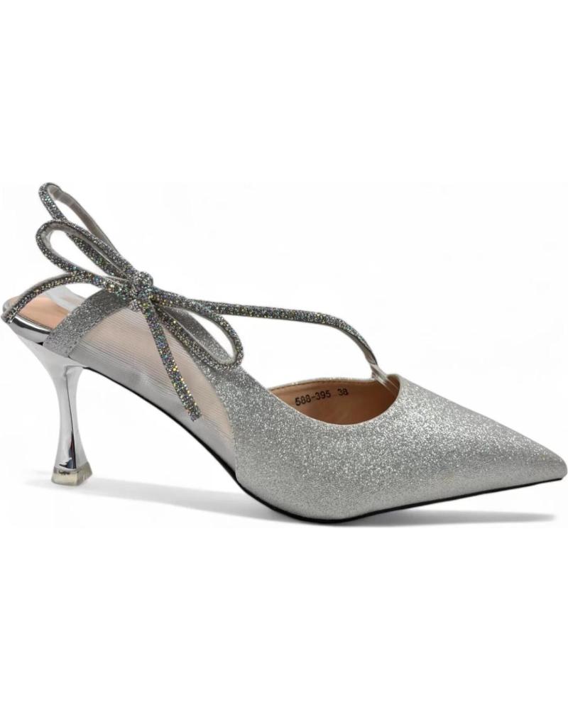 Sandalias de Mujer TIMBOS SANDALIA TACON FIESTA MUJER PLATA 130745 PLATEADO