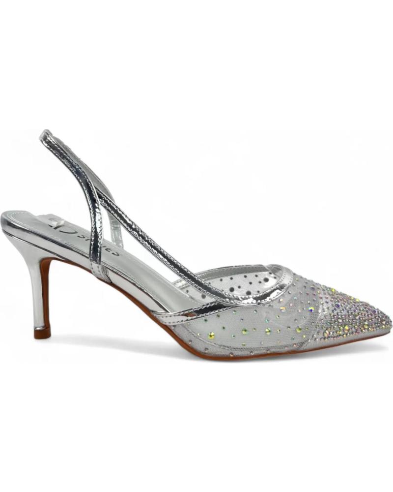 Sandalias de Mujer TIMBOS SANDALIA TACON FIESTA MUJER PLATA 130742 PLATEADO