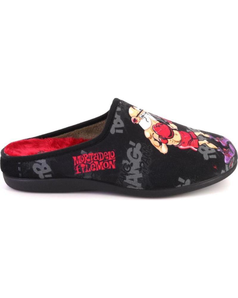Pantufas de Homem RODEVIL ZAQPATILLA MORTADELO NEGRO