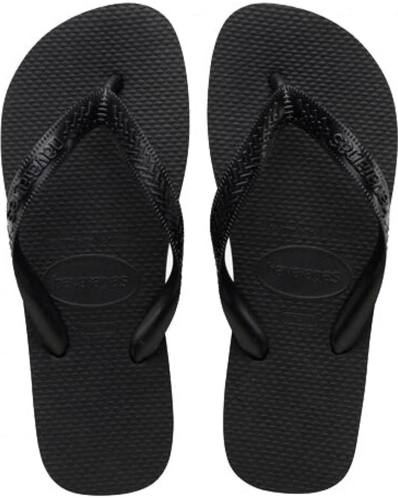 CHANCLAS HAVAIANAS TOP NEGRO VARIOS COLORES