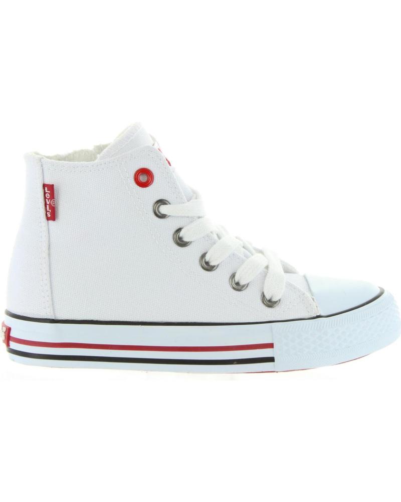 Deportivas de Mujer y Niña y Niño LEVIS VTRU0001T TRUCKER HI 0061 WHITE