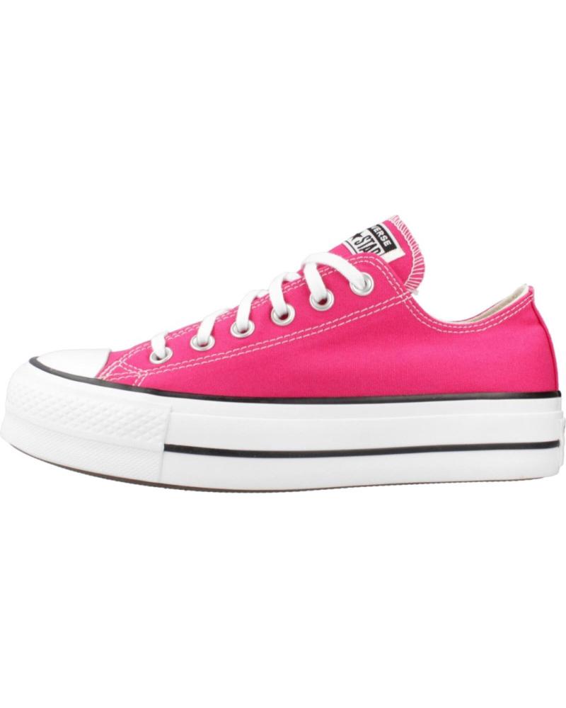 CONVERSE CTAS LIFT OX CERISE ZAPATILLAS PLATAFORMA ROSA PINK