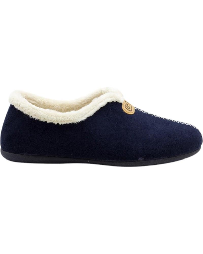 Calzado de casa de Mujer CABRERA ZAPATILLAS DE ESTAR POR CASA DE MUJER 3002 EN MARINO
