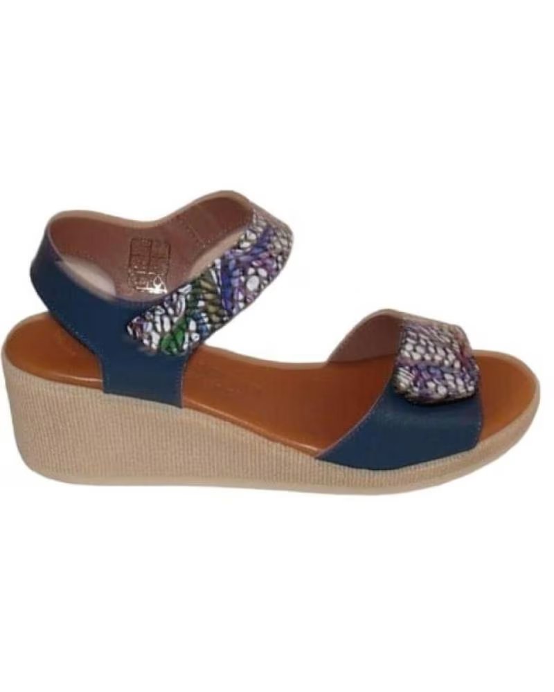 de mawen sandalia cuna mujer azul