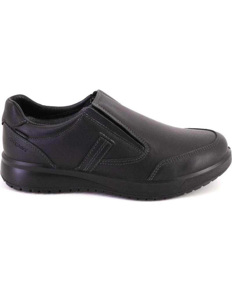Mocasines de Hombre GRISPORT 43644 MOCASINES DE HOMBRE PIEL NEGRO