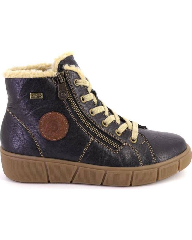 Botines de Mujer REMONTE D1T72 BOTINES DE MUJER PIEL NEGRO