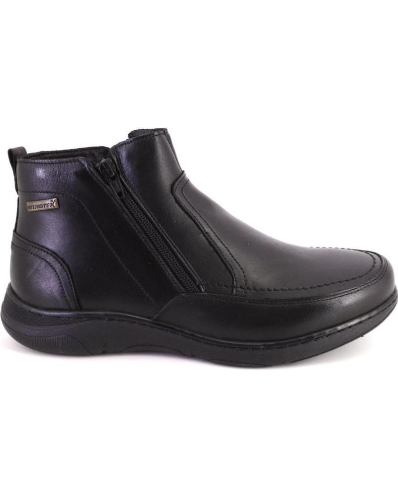 Botines de Hombre ZEN 99054 BOTAS DE HOMBRE PIEL NEGRO
