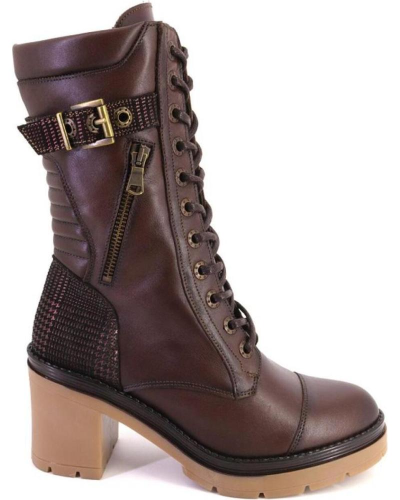 Botas de Mulher NIVAL HONDA BOTAS DE MUJER PIEL MARRON