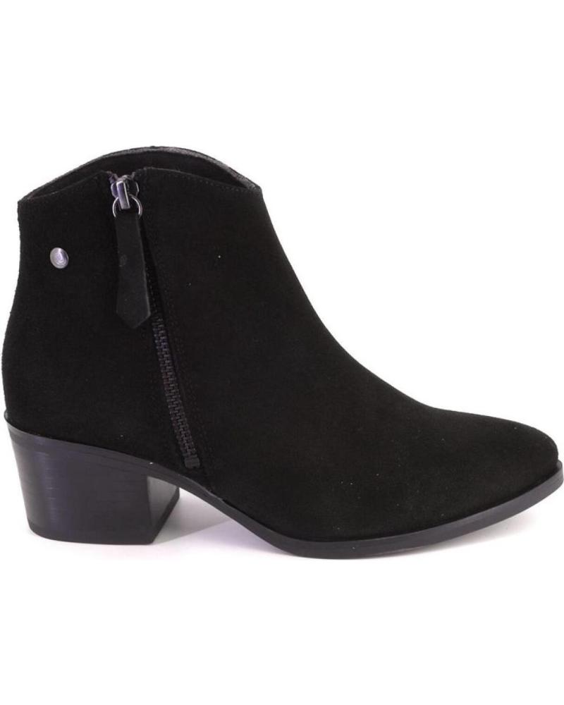 Botines de Mujer KAOLA 3050SERRAJE BOTINES DE MUJER ANTE SERRAJE NEGRO