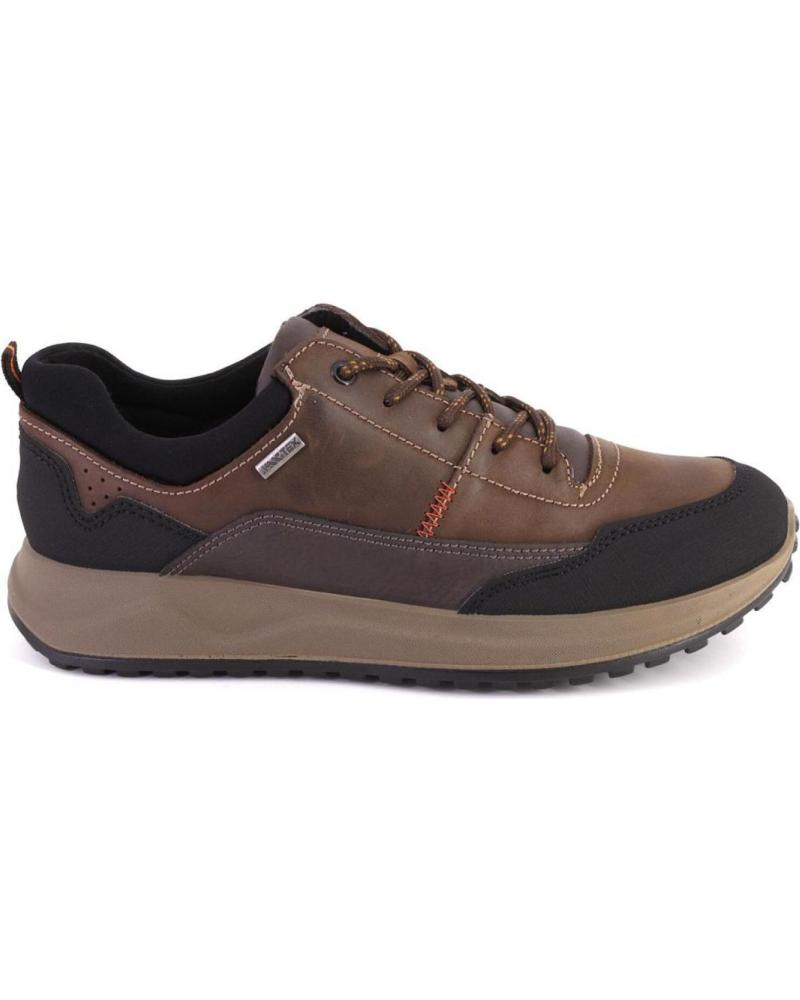 Deportivas de Hombre IMAC 652928 ZAPATILLAS CASUAL DE HOMBRE NOBUK MARRON
