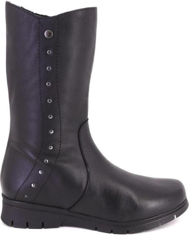 Botas de Mujer VALERIAS 1502 BOTAS DE MUJER PIEL NEGRO