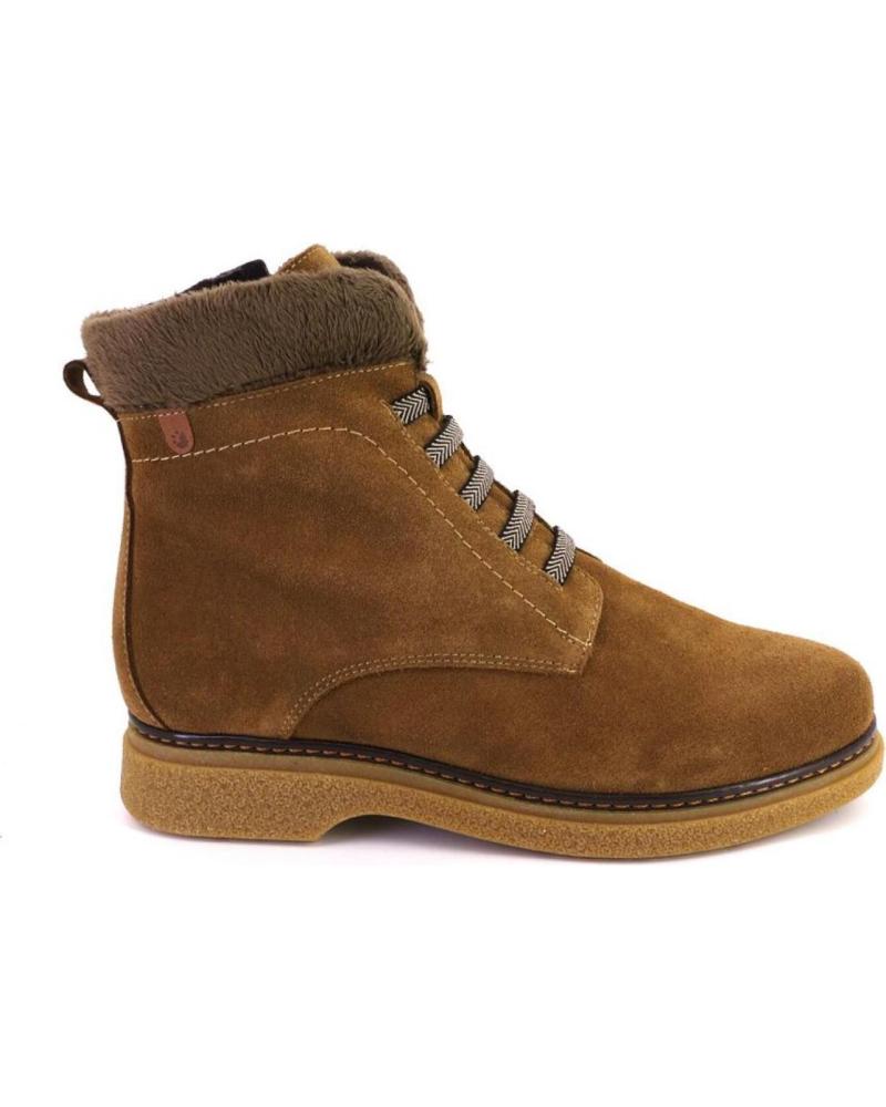 Botines de Mujer VALERIAS 1607 BOTINES DE MUJER ANTE SERRAJE TAUPE