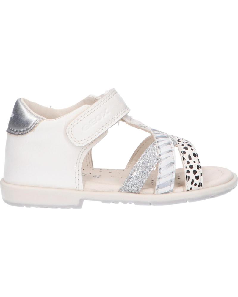 Sandalias de Niña GEOX B1521B 000BC B VERRED C1000 WHITE