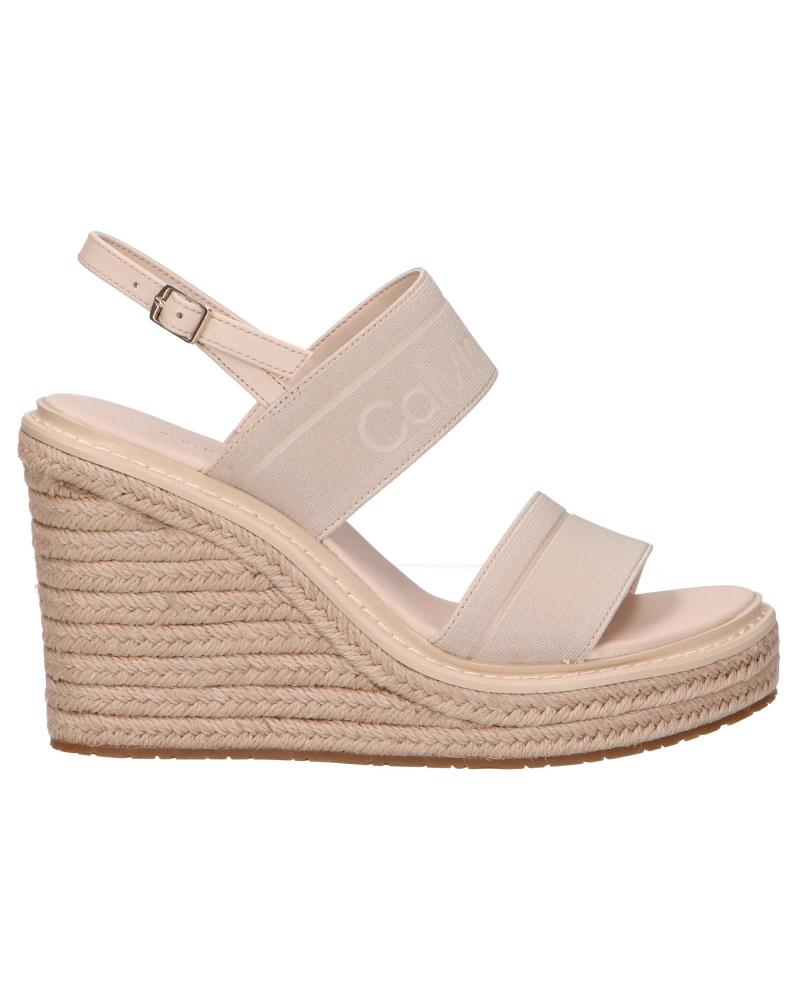 Sandalias de Mujer CALVIN KLEIN HW0HW00690VHB WEDGE VHB SAND