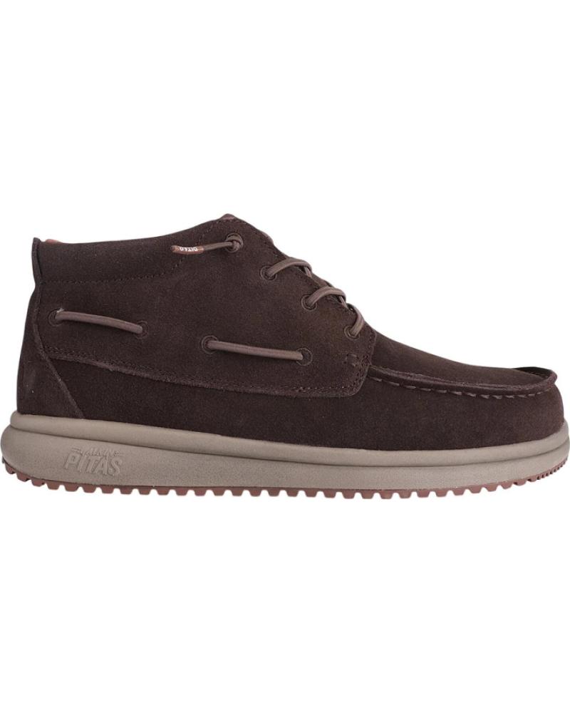 Botines de Hombre WALK IN PITAS PITAS TIMOR SUEDE WVE-TMRSM MARRóN
