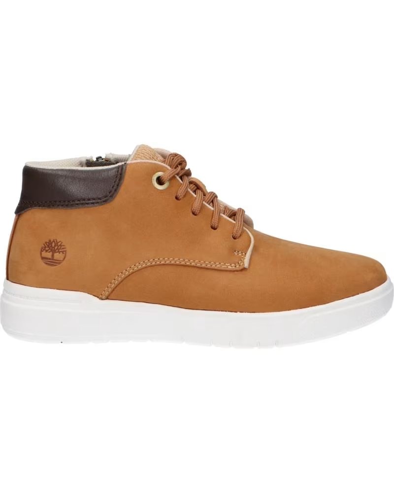 Botas de Niña y Niño Timberland TB0A5N5M Seneca Bay Mid Lace Up 2311 Wheat