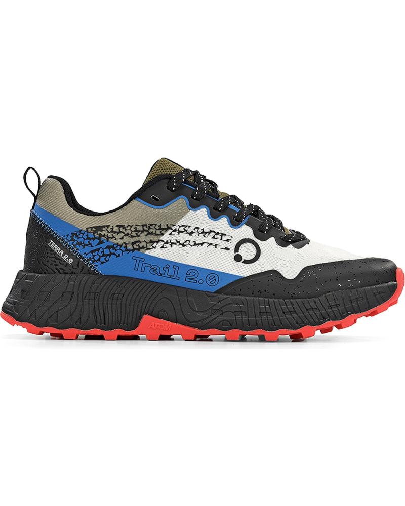 Deportivas de Hombre FLUCHOS ZAPATILLAS PARA HOMBRE ATOM AT158 TRAIL RUNNING TERRA 2 0 DARKWHITE