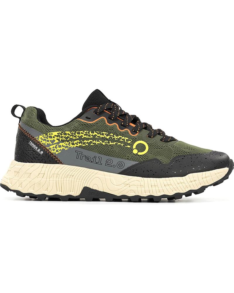 Deportivas de Hombre FLUCHOS ZAPATILLAS PARA HOMBRE ATOM AT158 TRAIL RUNNING TERRA 2 0 KAKI