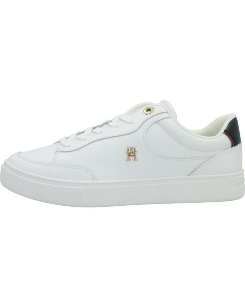 Deportivas de Mujer TOMMY HILFIGER ZAPATILLAS ESSENTIAL CHIC COURT SNAEKER RWB B BLANCO