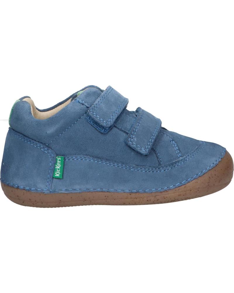 Deportivas de Niño KICKERS 894567-10 SOSTANKRO 53 BLEU DENIM