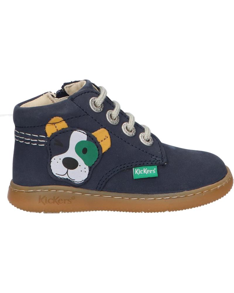 Botines de Niño KICKERS 947592-10 KICKBILLISTA 103 MARINE CHIEN