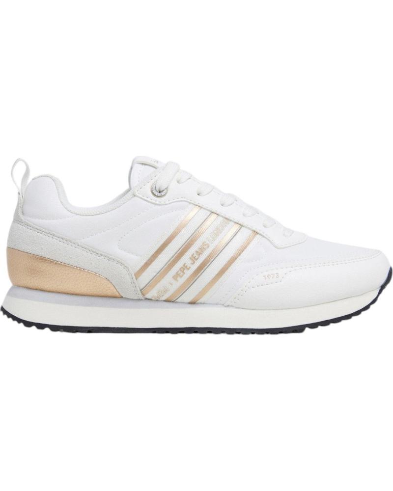 Deportivas de Mujer PEPE JEANS DEPORTIVOS DE MUJER DUBLIN EN BLANCO