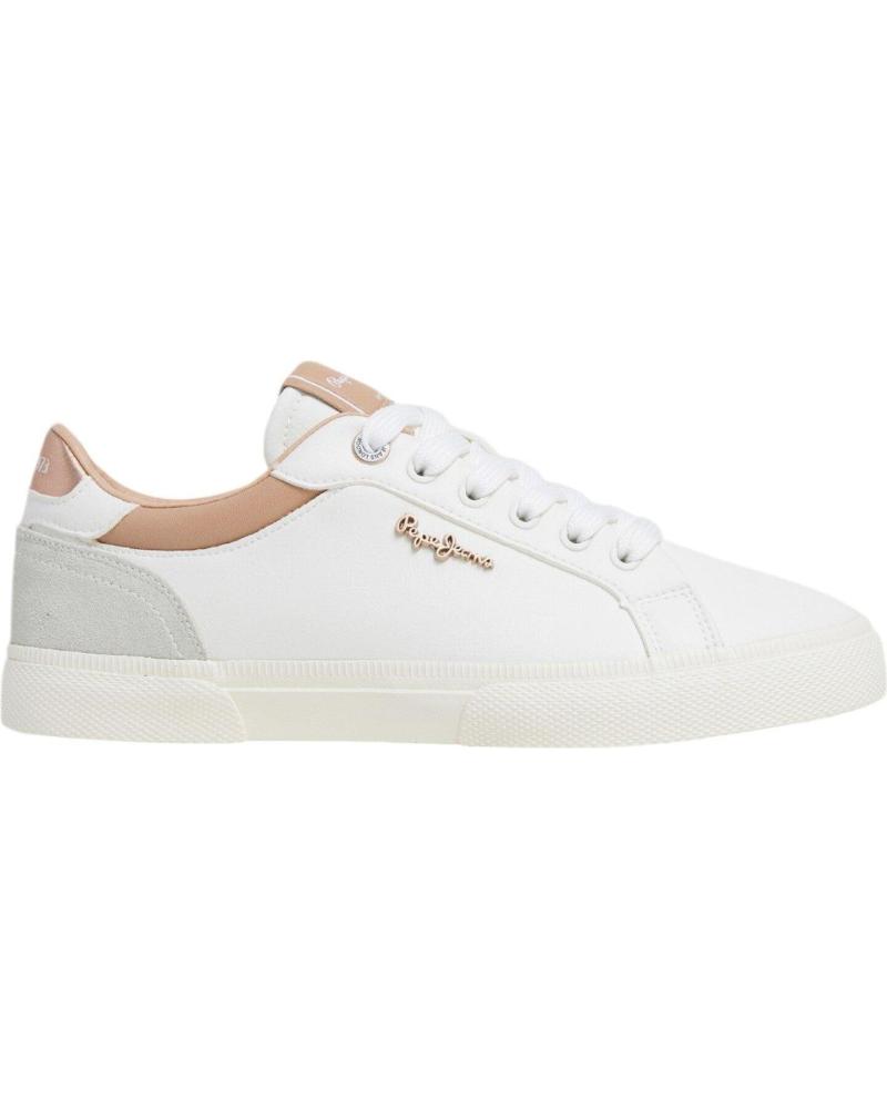 Deportivas de Mujer PEPE JEANS DEPORTIVOS DE MUJER KENTON EN BLANCO