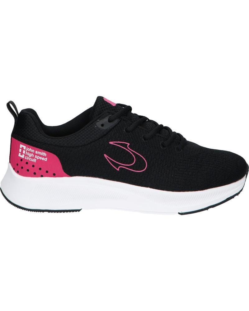 Deportivas de Mujer JOHN SMITH ZAPATILLAS REWIK W NEGRO-FUCSIA NEGRO-FUSC