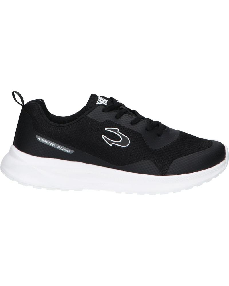 Deportivas de Hombre y Mujer JOHN SMITH RUDER NEGRO-BLANCO