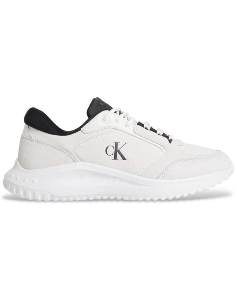 Deportivas de Hombre CALVIN KLEIN ZAPATILLAS EVA RUNNER LOW MG WMM BLANCO