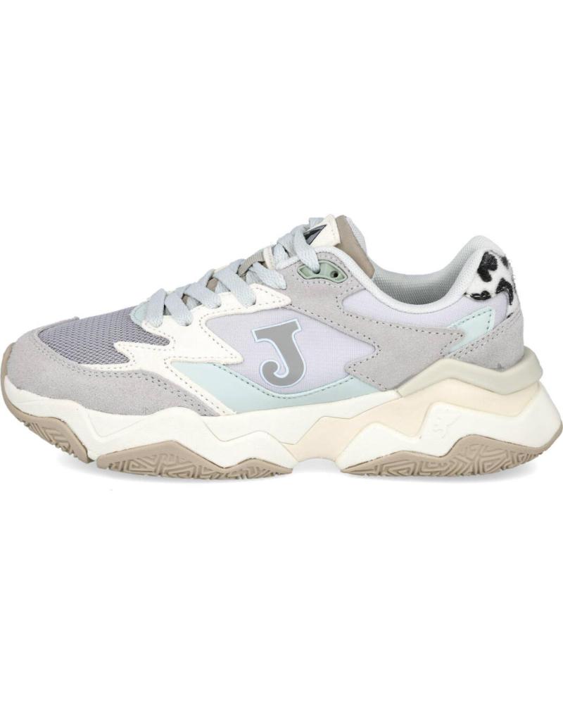 Deportivas de Mujer JOMA C1400-LADY-2512 ZAPATILLAS CASUAL DE PIEL PARA MUJER GRIS