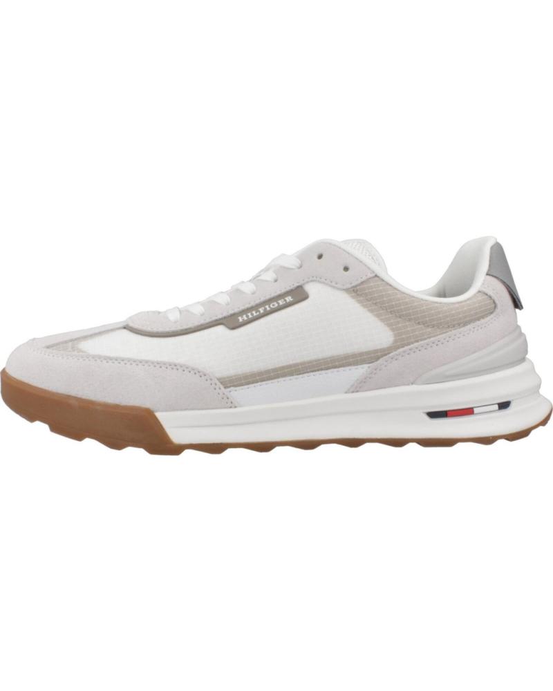 Deportivas de Hombre TOMMY HILFIGER ZAPATILLAS RETRO RUNNER SEASONAL BLANCO