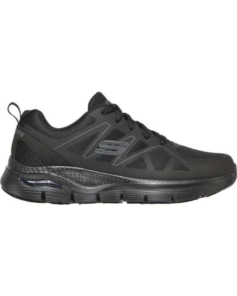 SKECHERS ARCH FIT 200025EC-BLK DEPORTIVAS NEGRO AZUL MARINO