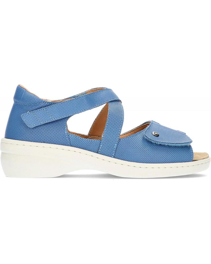 Sandalias de Mujer CALZAMEDI SANDALIAS ANCHO ESPECIAL 0759-A AZUL