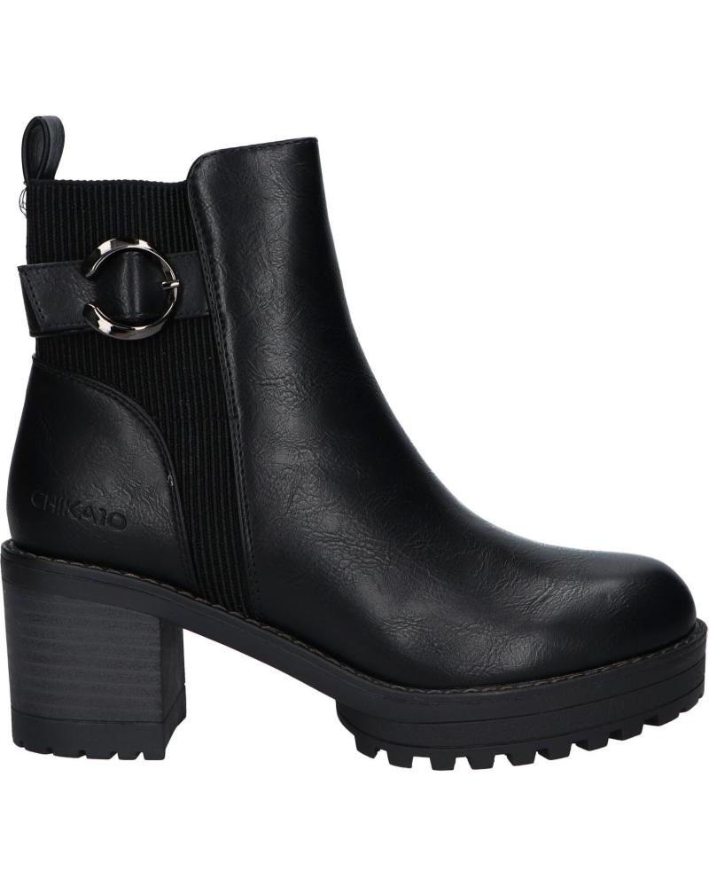 Botines de Mujer CHIKA10 PILAR 24 NEGRO-BLACK