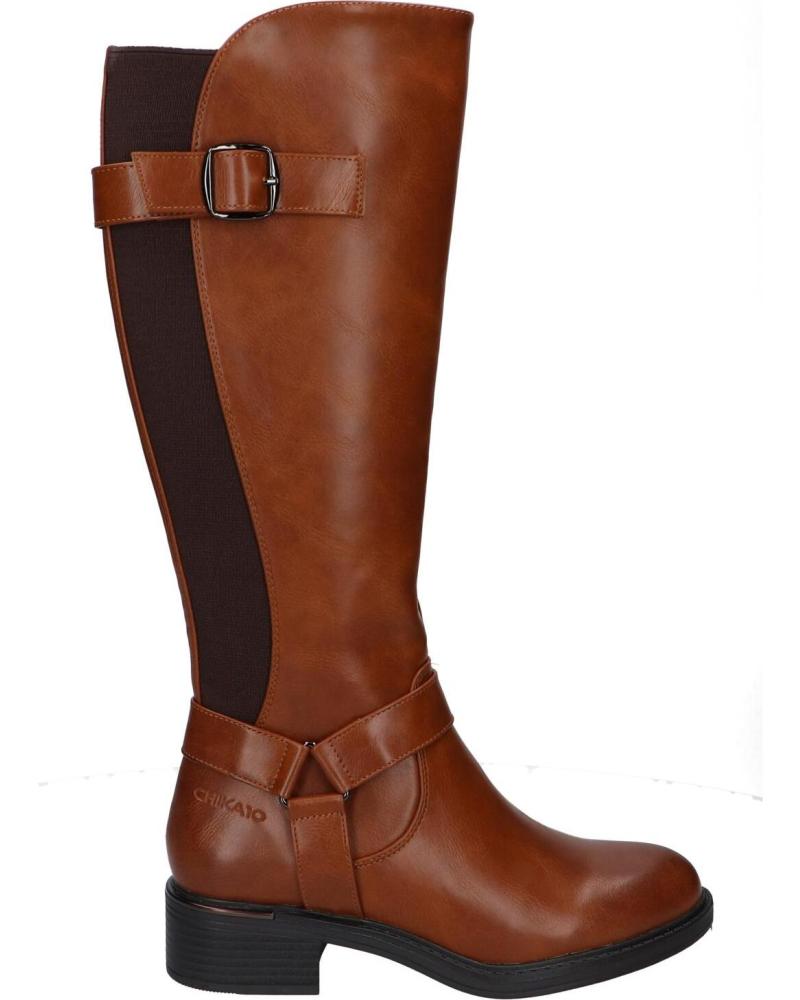 Botas de Mujer CHIKA10 BEGONA 02 CUERO-TAN