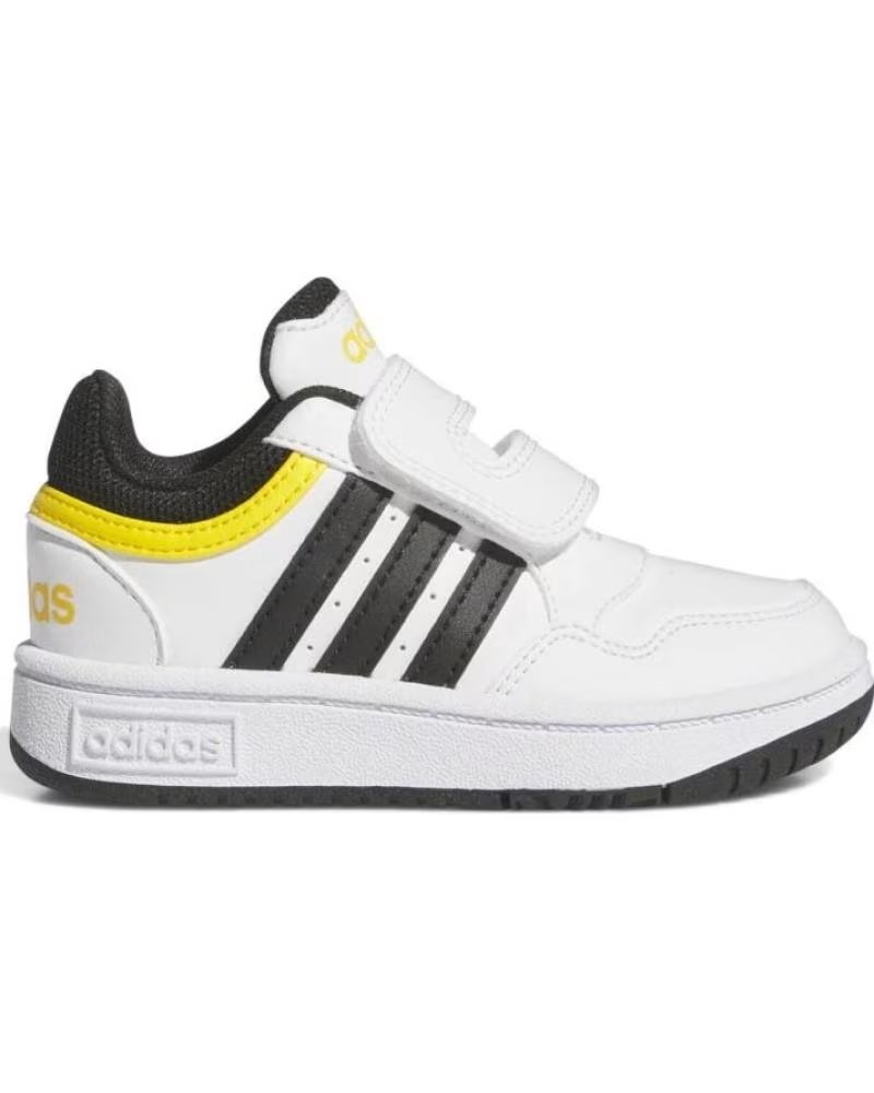 Adidas Hoops 3.0 Cf I - Infantiles Velcro Blanco Blanco