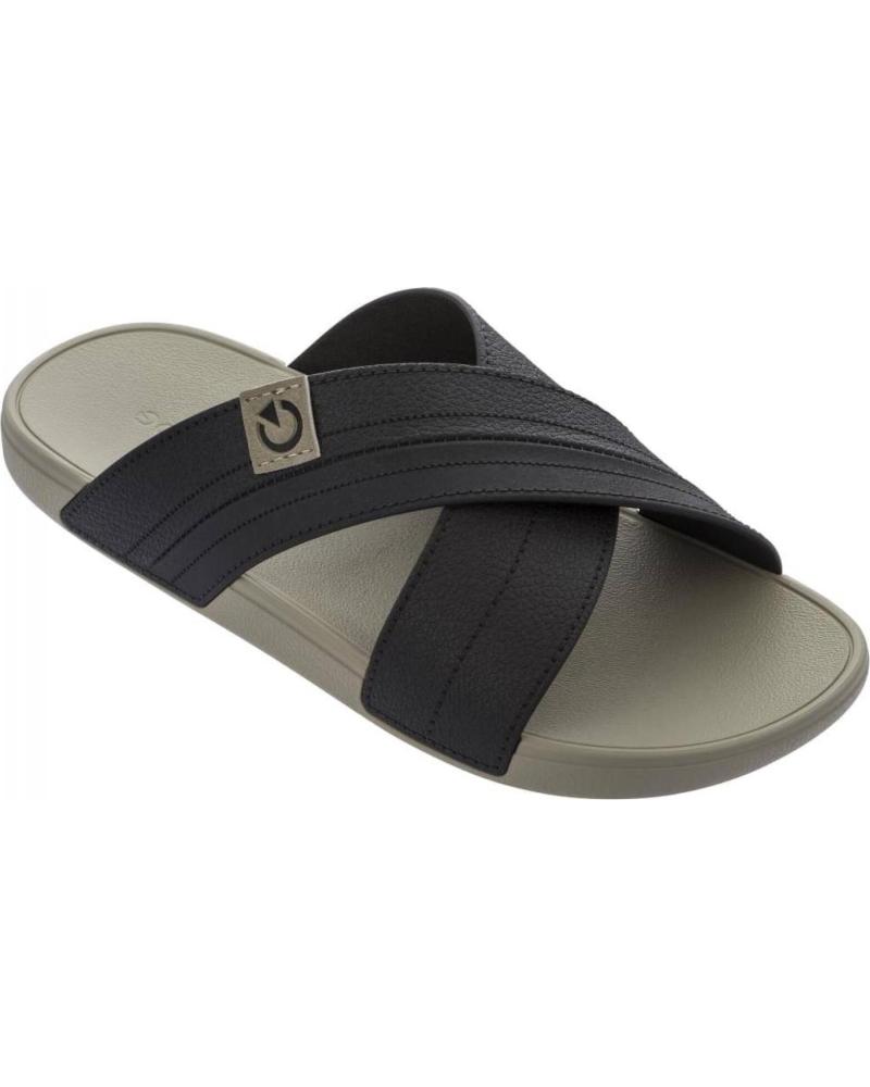 CARTAGO DAKAR II - SANDALIAS HOMBRE NEGRO Y CAQUI VARIOS COLORES